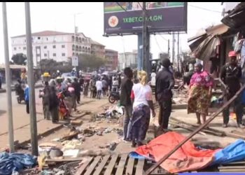 Matoto : la mairie justifie l’assainissement des emprises routières