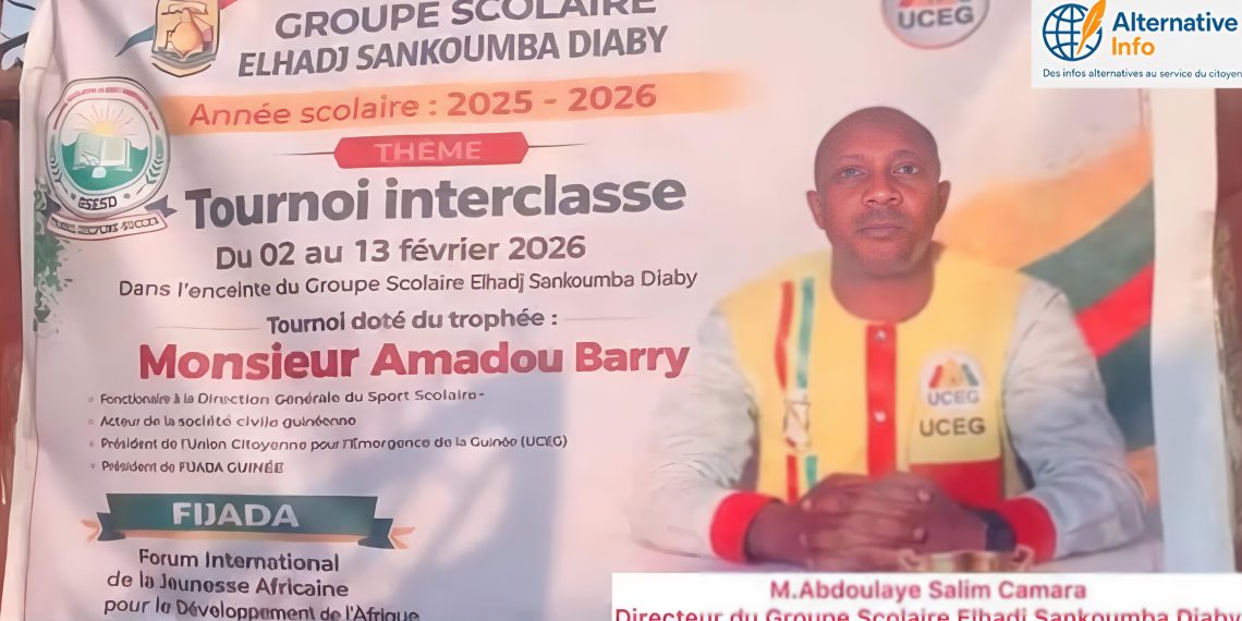 Leadership citoyen et sport scolaire : un trophée interclasses baptisé au nom de M. Barry, président de l’UCEG