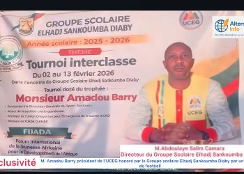 Leadership citoyen et sport scolaire : un trophée interclasses baptisé au nom de M. Barry, président de l’UCEG