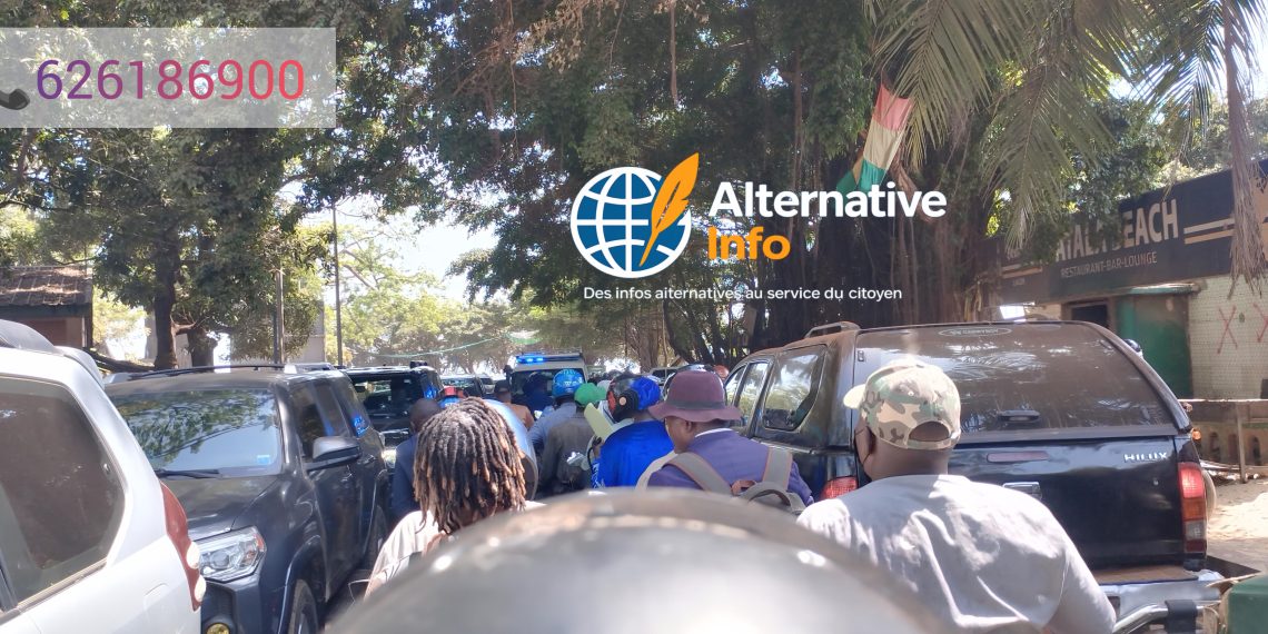 Kaloum : circulation perturbée avant le départ du président Mamadi Doumbouya pour Addis-Abeba