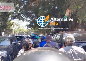 Kaloum : circulation perturbée avant le départ du président Mamadi Doumbouya pour Addis-Abeba