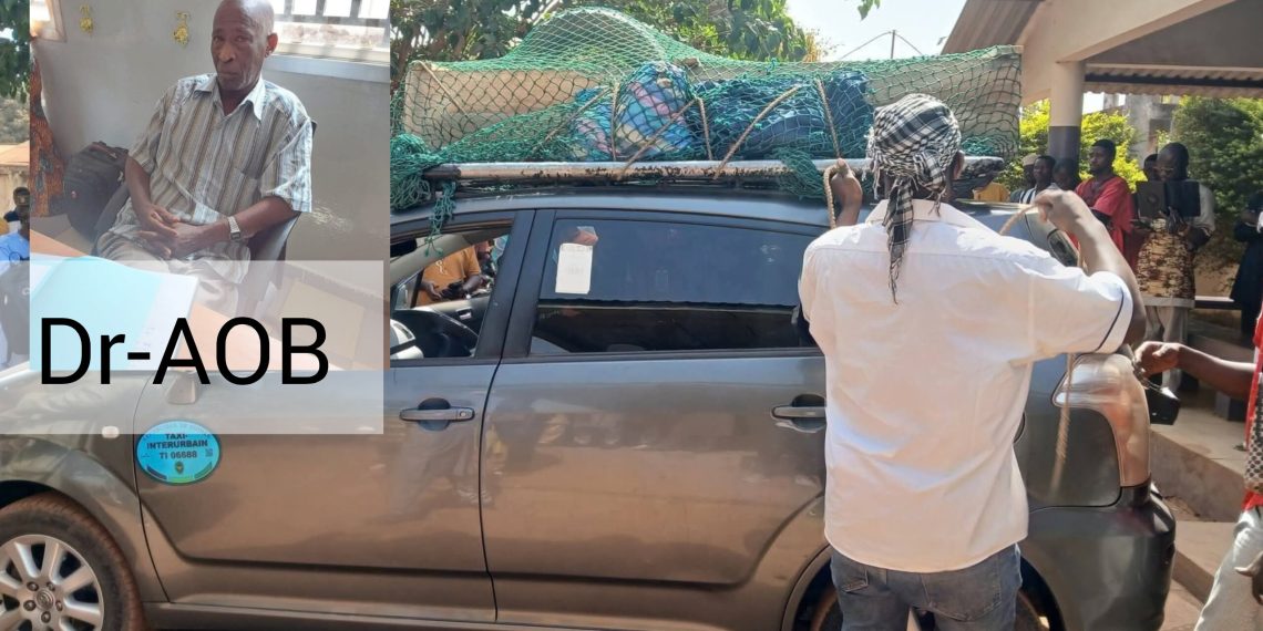 Dalaba : la dépouille du Dr Alpha Oumar Barry transportée sur un porte-bagage, l’indignation grandit