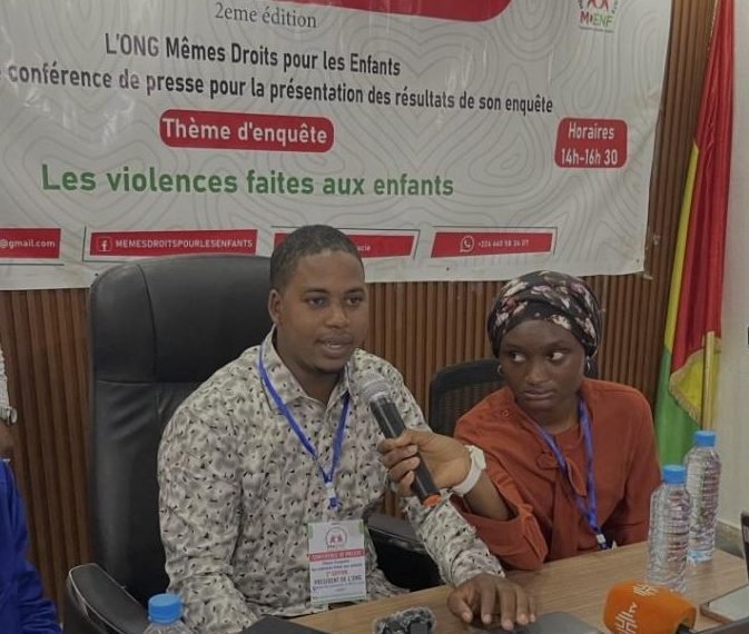 Guinée : Enquête de l’ONG MDENF sur les violences faites aux enfants